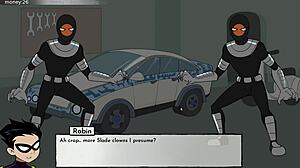 i'm dating raven in this teen anime game