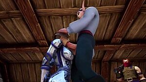 Sex in Throne Room with Warcraft Characters