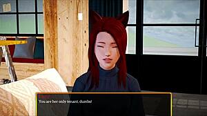 My New Family 445: Big Ass Redhead In Hentai Action