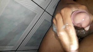 big black dick in my ass during orgy shower