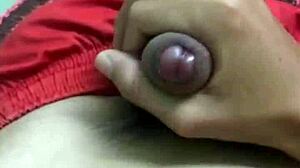 Vietnamese gay engages in chat sex.