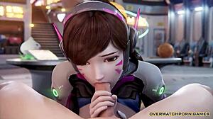 overwatch porn games compilation with big tits and ass