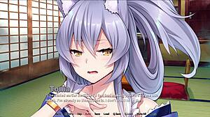 Tails And Titties Hotspring Ep1: Getting Washed By 4 Catwomen