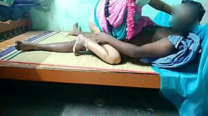 Indian Aunty Bent Over and Fucked by Boy in Homemade Outdoor Clip