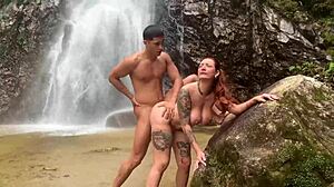 Ever seen a big ass redhead like Milán Rodríguez with Devil Khloee outdoor banging?
