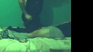 My friend and I share intimate moments after the party on holiday part 1