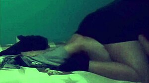 My friend and I share intimate moments after the party on holiday part 1