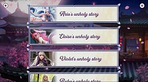 Unholy angel 2 game with anime hentai elements