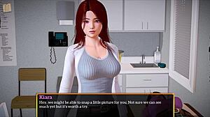 My New Family 402 Cartoon Game with Brunette and Redhead Characters