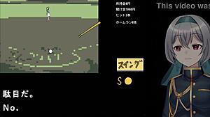 Intense Baseball Battles with Crossdressing Woman and Machine in Hentai Action