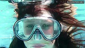 minnie and eduard fuck in pool