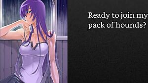 Faygrey, you're my new pet for joi and humiliation, she commands.