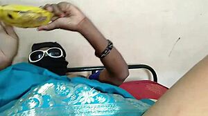 Asian milf wife engages in dirty talk at work with lesbian amateurs