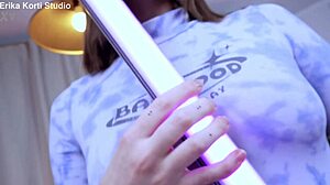 Watch Emma Korti Take Six Big Cocks!