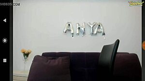 First minute of slim big tits webcam show with toys