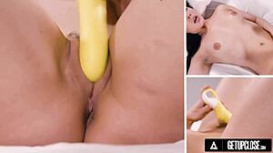 Up Close: All-Natural Whitney Wright's Intense Clit Rubbing Orgasm Scene with Vibrator