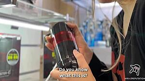 Blue-eyed couple explores Tokyo's wild sex shops with toy testing