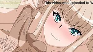 Colegiala bent over, fucked by maestro with big cock on ass and boobs!