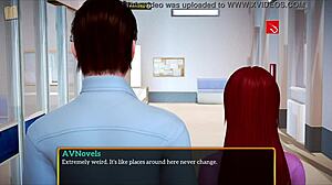 My New Family 402 Cartoon Game with Brunette and Redhead Characters