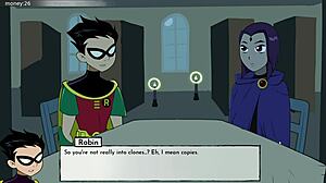 i'm dating raven in this teen anime game