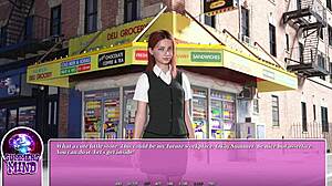 summer in the city 04 - meeting hot smoking emo with tattoos and big tits