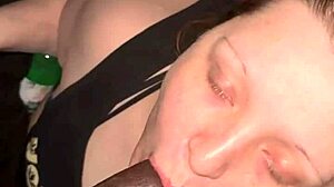 Succubus Seductively Working with Big Black Cock