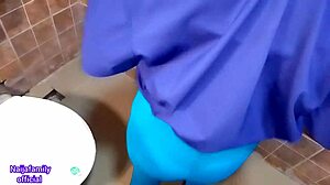 Step sister shows big ass, I show huge cock in homemade black porn video from Naija family