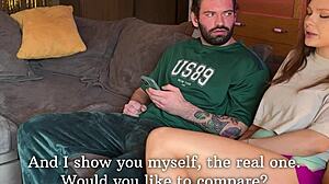 my stepsisters turned on too much after i showed new app to her