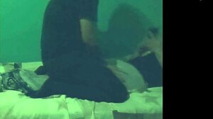 My friend and I share intimate moments after the party on holiday part 1