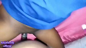 morning sex with ebony girlfriend in homemade naija family video
