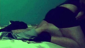 My friend and I share intimate moments after the party on holiday part 1