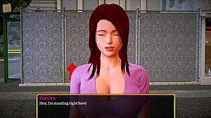 My New Family 402 Cartoon Game with Brunette and Redhead Characters