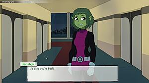 i'm dating raven in this teen anime game