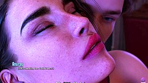 Step son massages sexy step mom in 3d hentai night