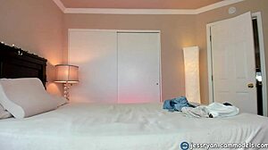 Milf Jess Ryan demonstrates her collection of sex toys in a narrative display