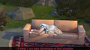 Rough Lesbian Scissoring and Kissing in Outdoor Anime Scene Leads to Intense Cum