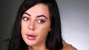 Up Close: All-Natural Whitney Wright's Intense Clit Rubbing Orgasm Scene with Vibrator