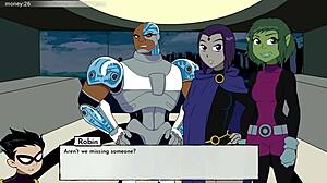 i'm dating raven in this teen anime game