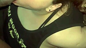 Succubus Seductively Working with Big Black Cock