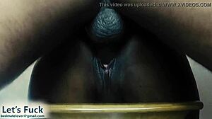 Fucking ebony ass and pussy with big black monster cock?