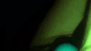 This extreme close-up shows Kona deep with a vibrator, getting wet