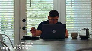 Nice Cocked Writer Dicks Down Bratty Twink Muse In Shower With Fingering And Ass Licking!