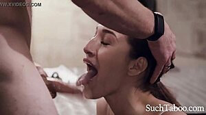 hot secretary bella round lets married boss pound her in office