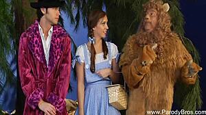 parody sex for the holidays with blonde milf blowjob and cumshot!