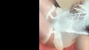 Asian cam girl heats up the screen with steamy solo action