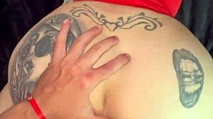 latina has sex with her stepfather's big cock in her ass