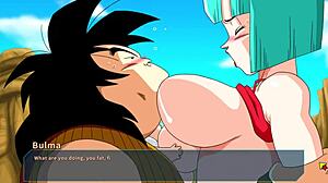 Bulma encounters big boobs androids in adventure part 2