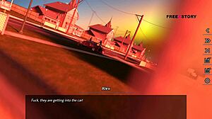 Alex is fingering Latisha's ass in this 3D Indian game