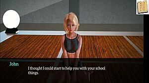 Play the erotic visual novel with a teenage protagonist and small boobed heroines