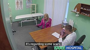 fake hospital exam with hidden voyeur